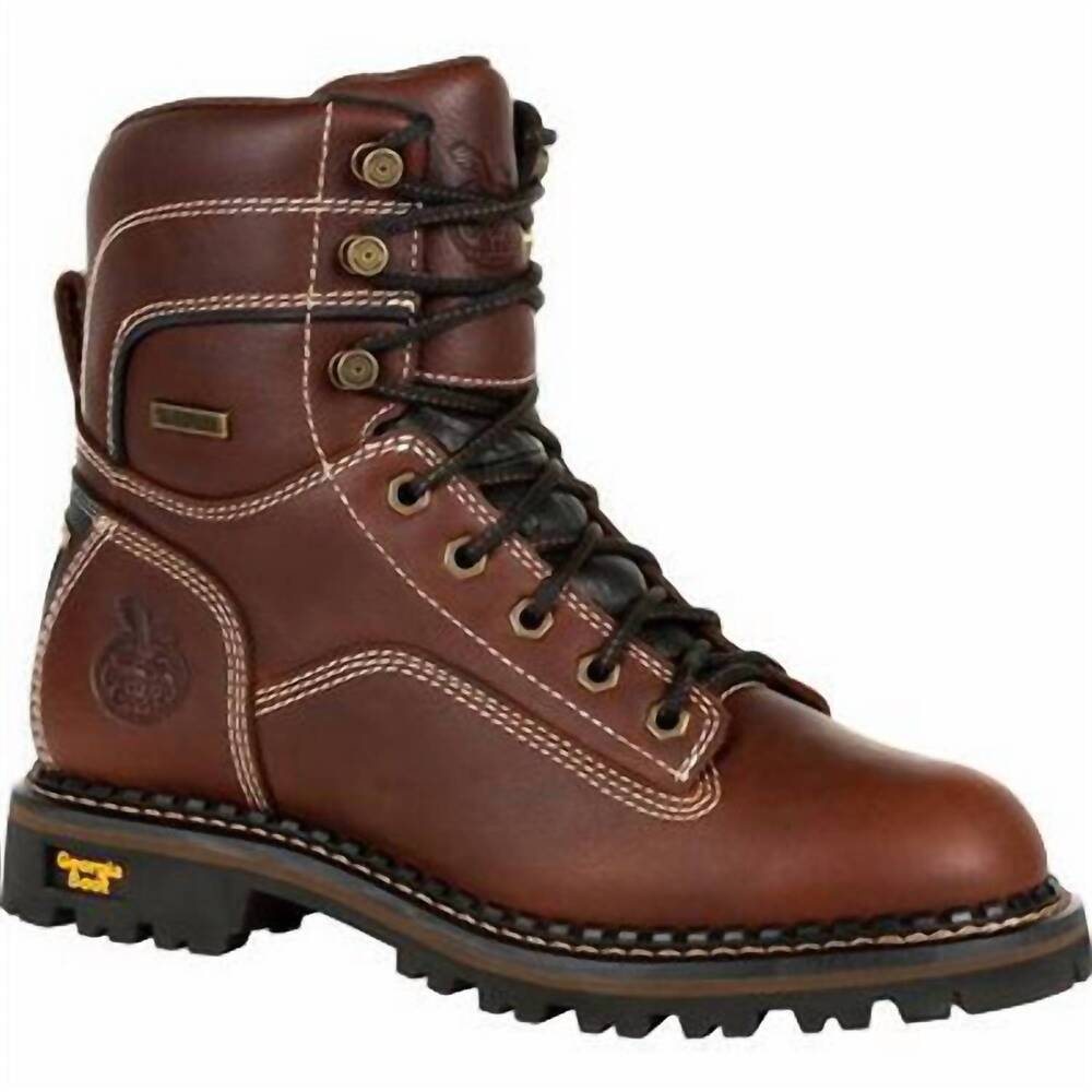 NEW GEORGIA BOOT women's amp lt logger women's waterproof low heel logger boot -